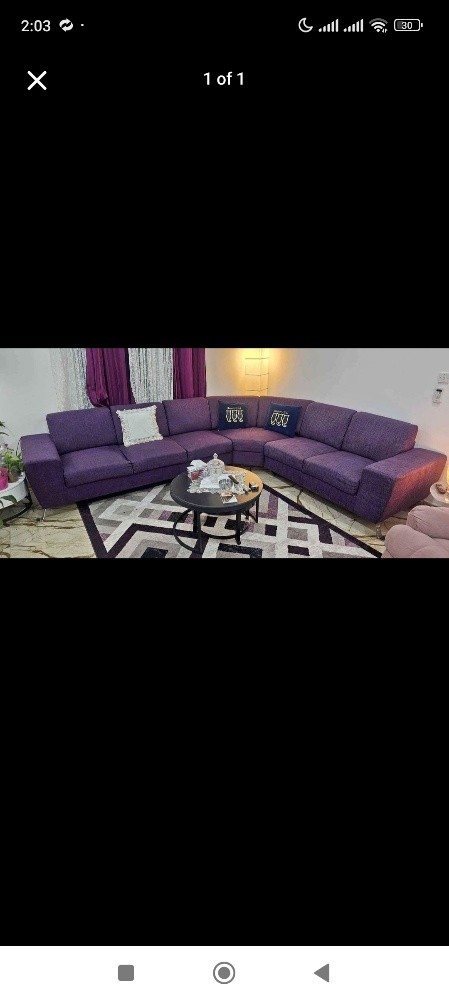 L shape Sofa - 1