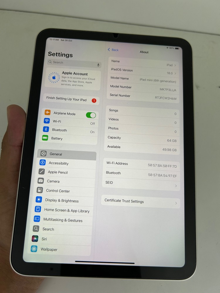 iPad mini 6th generation 64gb - 2