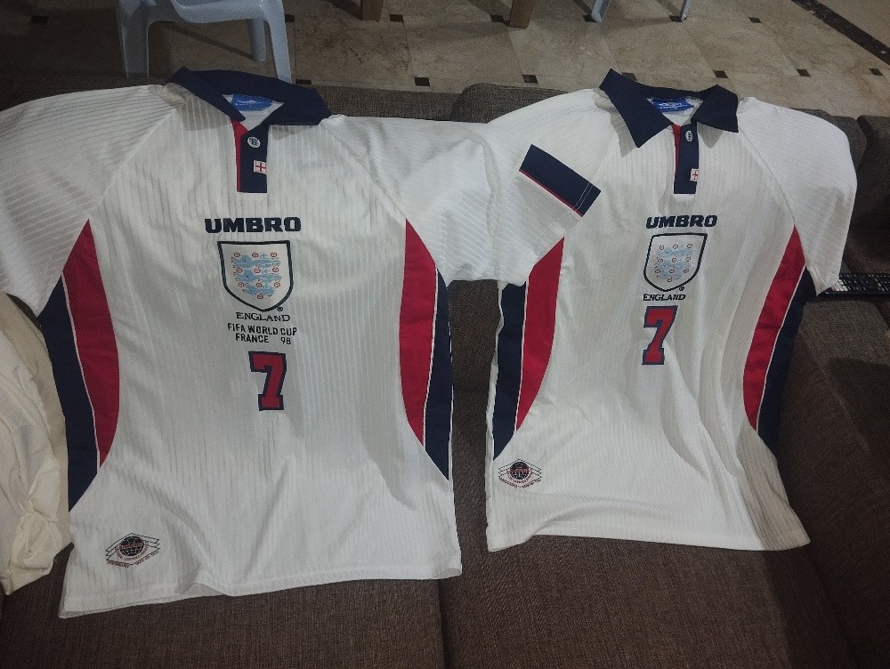 David Beckham world cup jersey - 1