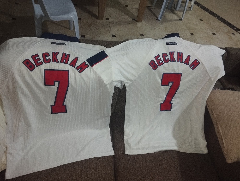 David Beckham world cup jersey - 2