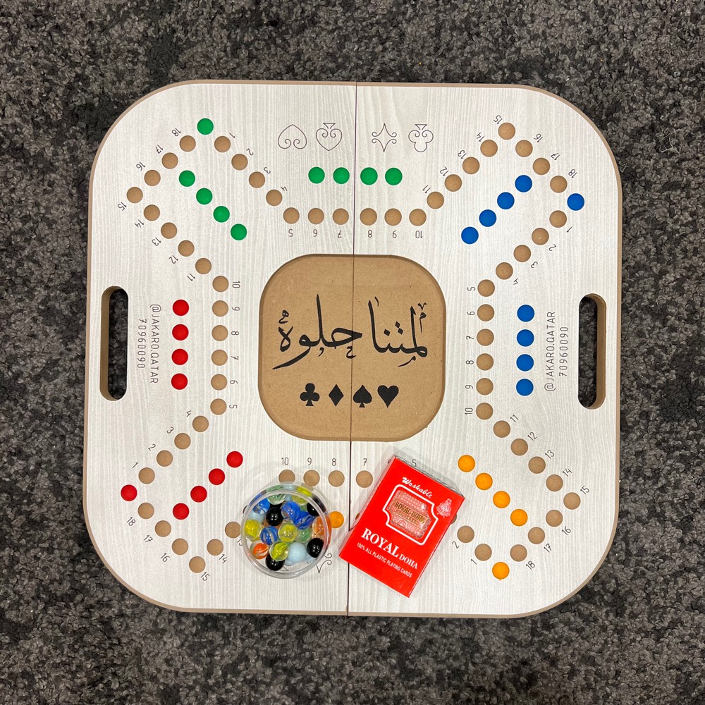 جكارو ٤ لاعبين مرقمة تنطوي - 4