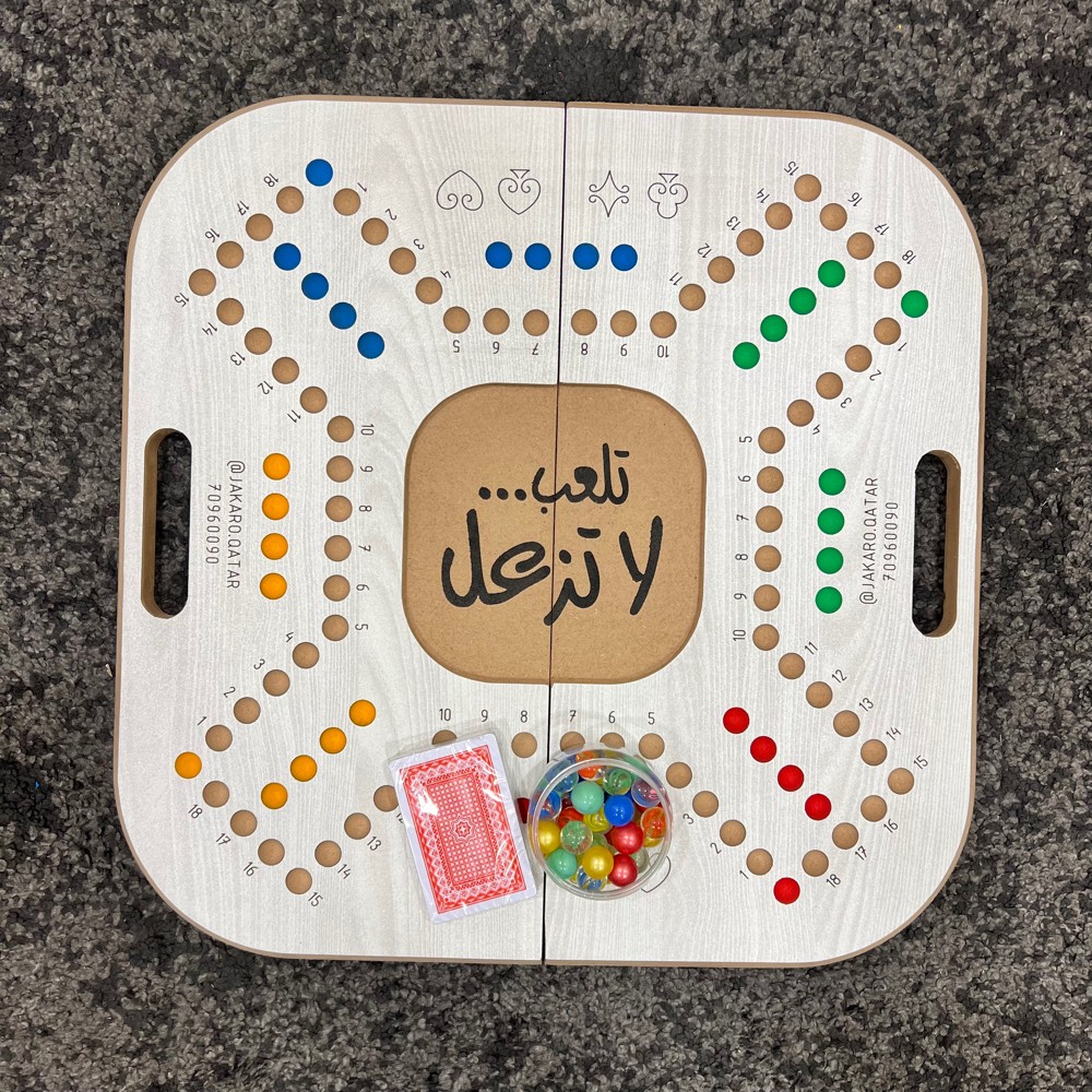 جكارو ٤ لاعبين مرقمة تنطوي - 3