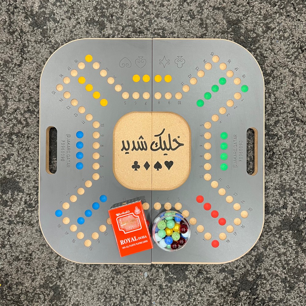 جكارو ٤ لاعبين مرقمة تنطوي - 2