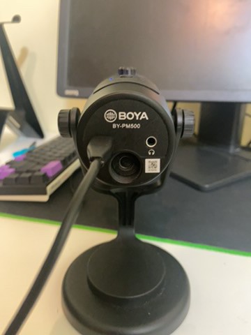  Mic Boya By-PM500 with filter - 2