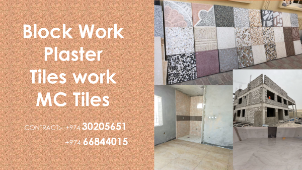 Block, Plaster, ceramic, Tiles - 1
