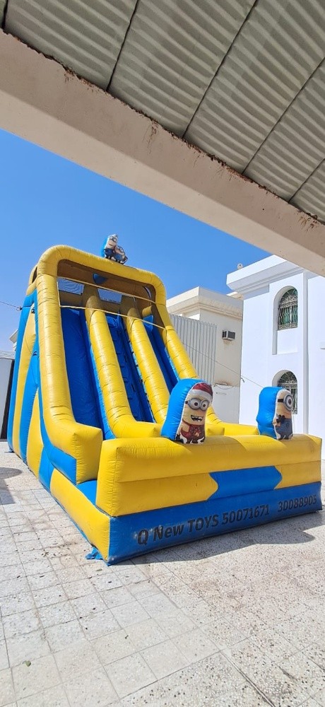 للايجار نطاطيات مع بركة او ملعب ص - 1