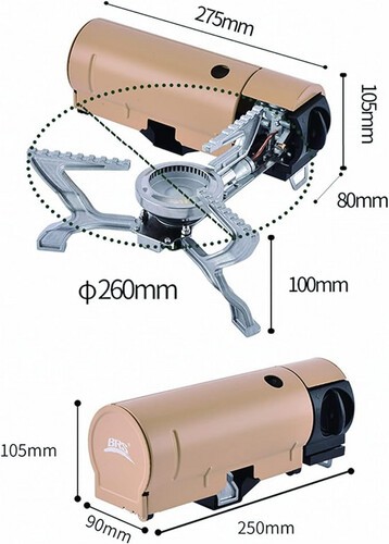 Foldable Camping Butane - 4