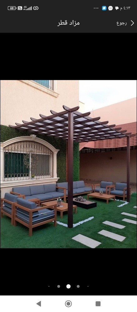 ديكورات الحدائق والبرجلات - 5