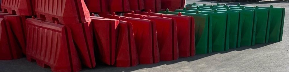 Plastic barriers  - 3