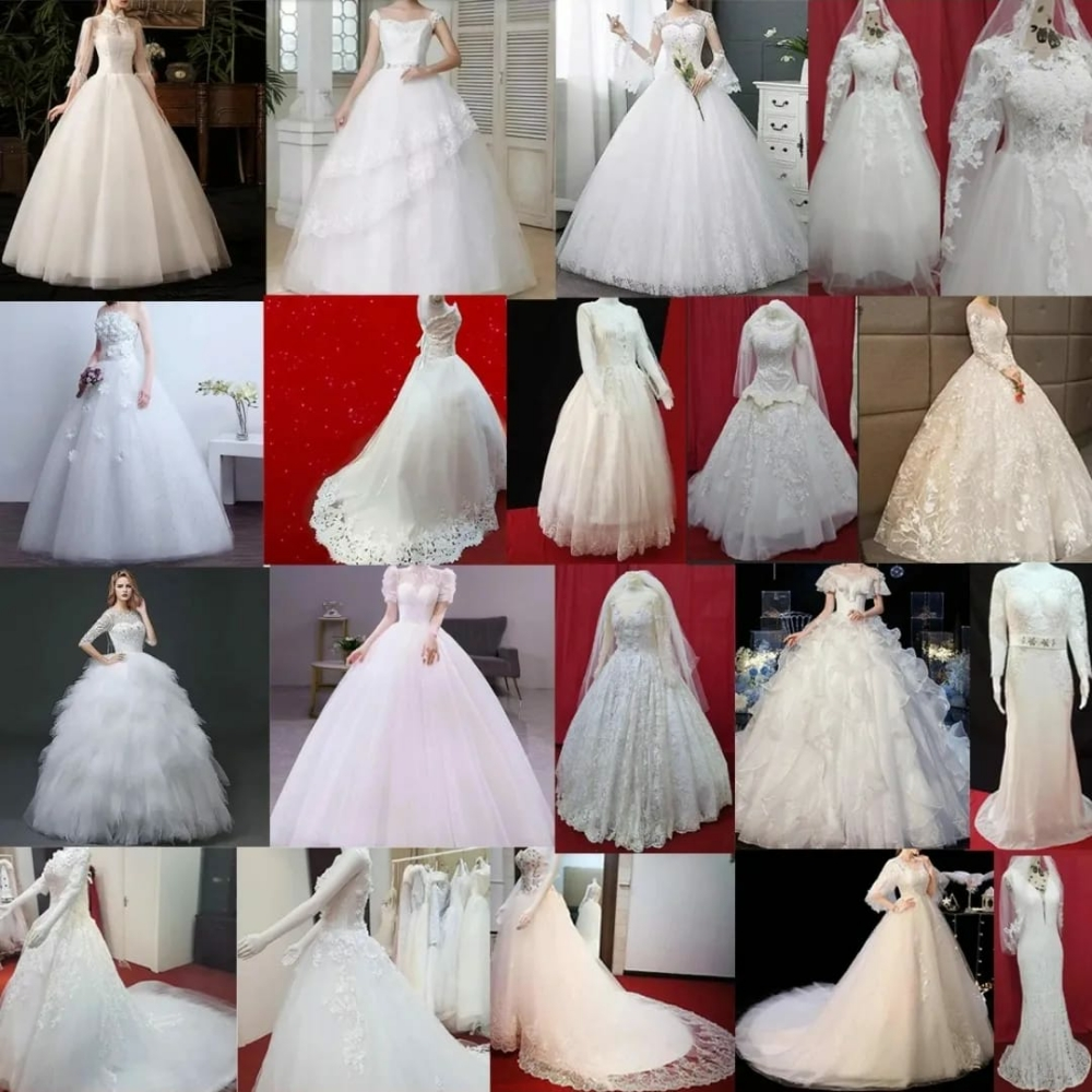 Wedding dress for sale or rent - 1