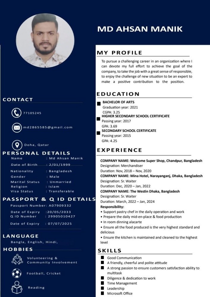 MD AHSAN MANIK - 1