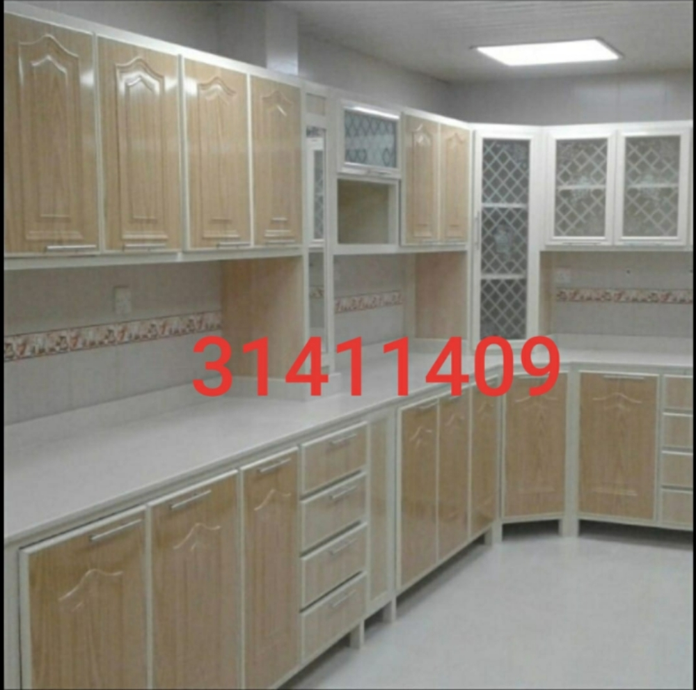 تفصيل مطابخ المنيوم ابواب وشباب - 2