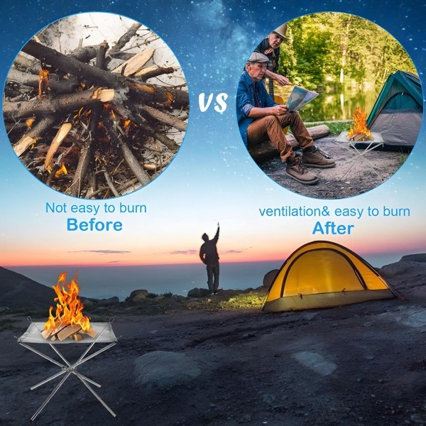 Mesh Fire Pit - 4