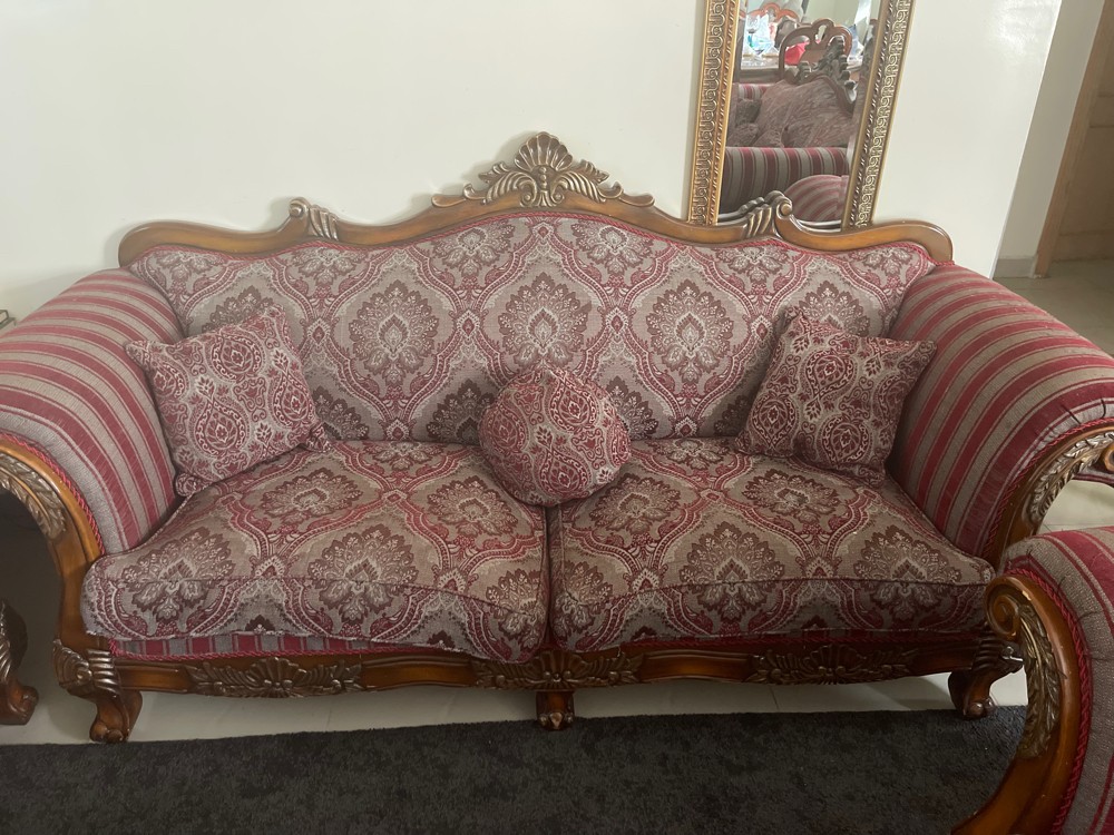 Sofa Set With Tables - 4