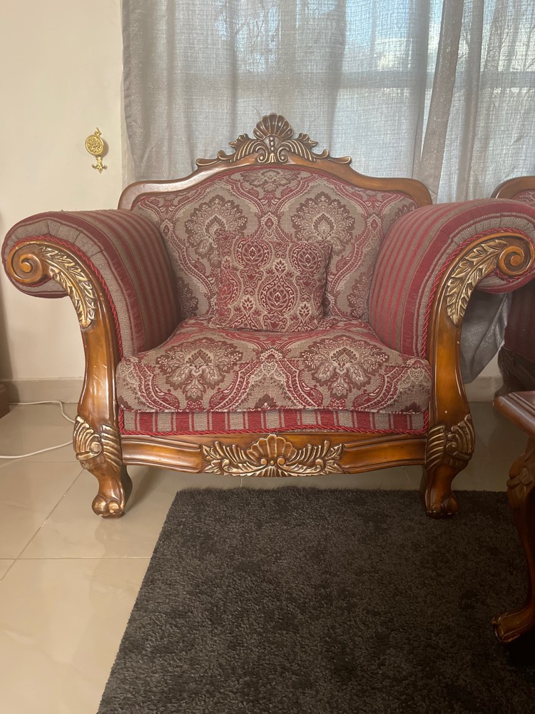 Sofa Set With Tables - 1