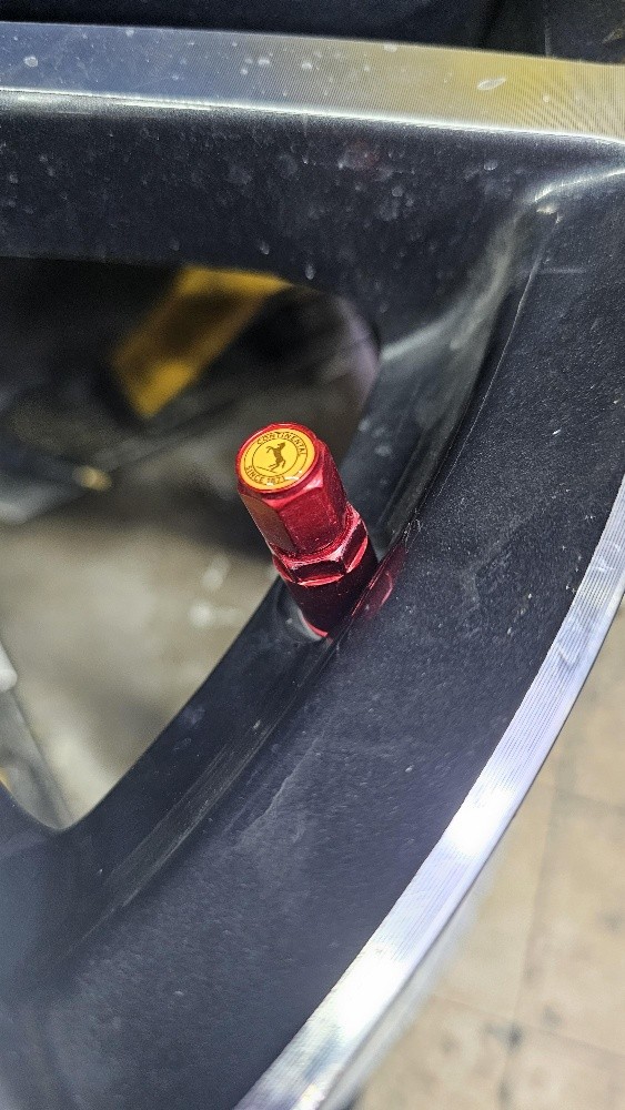 Tire valves aluminium - 12