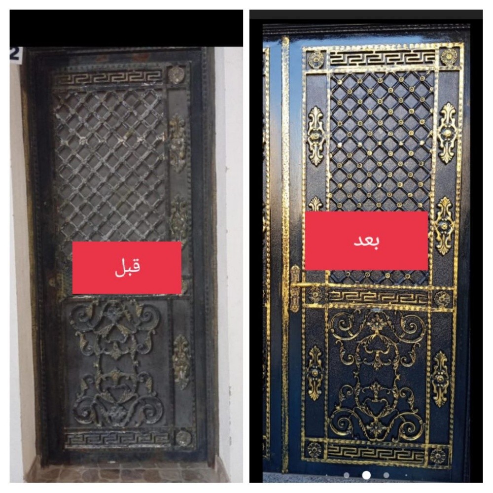 اصباغ  الابواب الحديد شغل ايطالي - 7