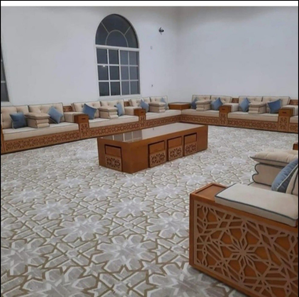تلبيس كنبسجاد و ستائرورق جدران - 2