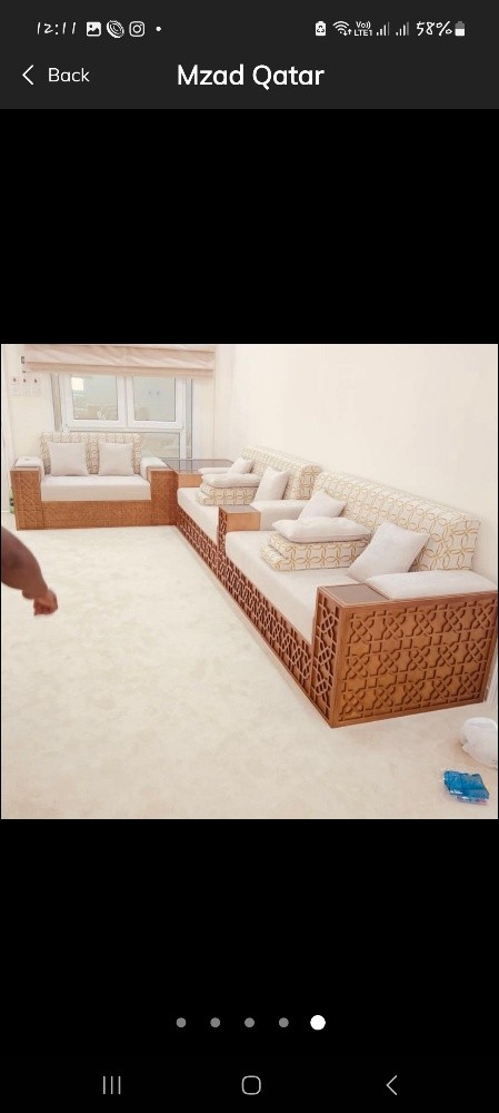تلبيس كنبسجاد و ستائرورق جدران - 10