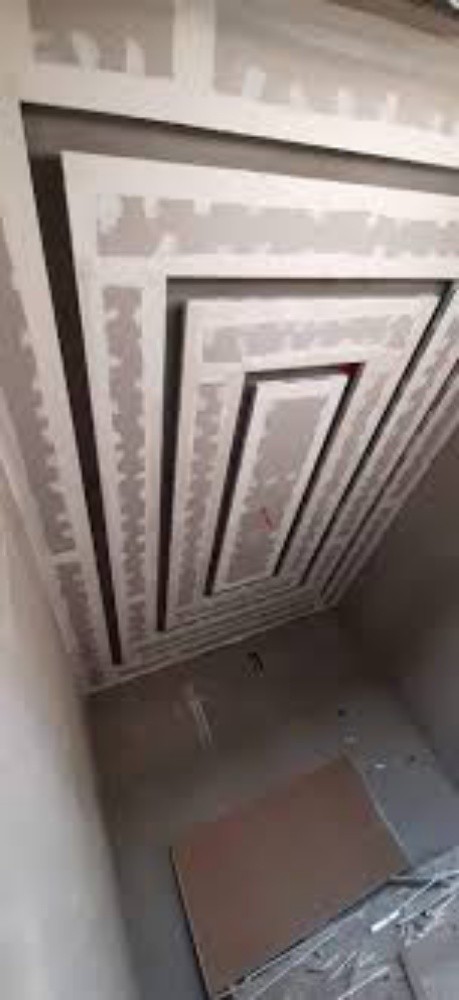 نعمل دكوات منزليله جبص. وصبغ - 3