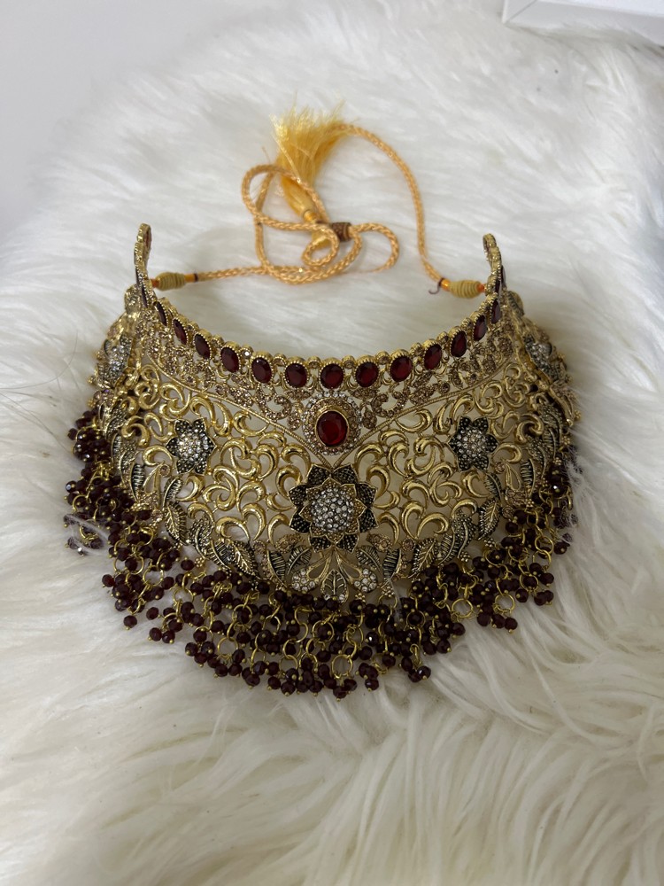 Bridal set Maroon - 4