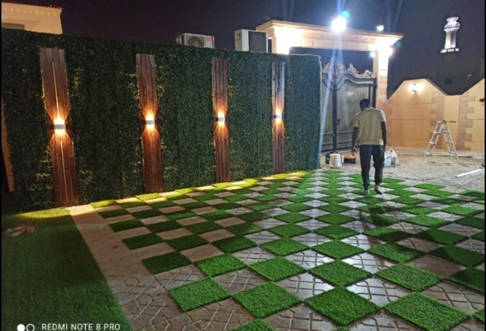 سجادة عشب صناعي للخيمة والرمل - 4