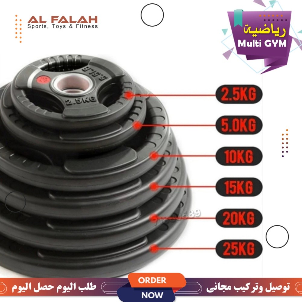 Weight Plate Dumbbells - 1
