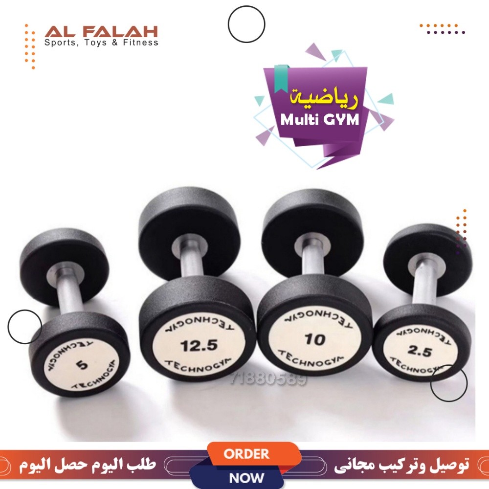 Weight Plate Dumbbells - 4