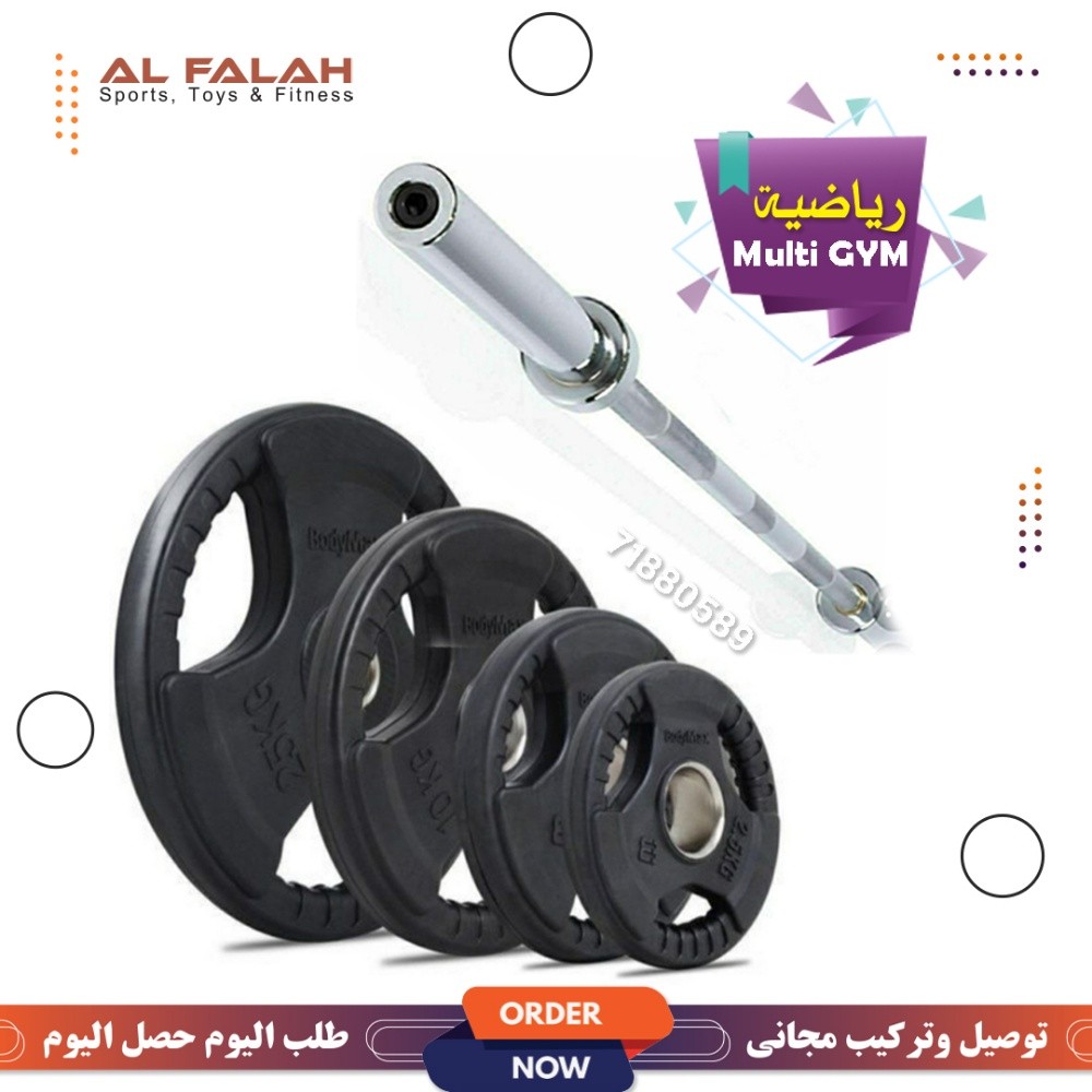 Weight Plate Dumbbells - 2