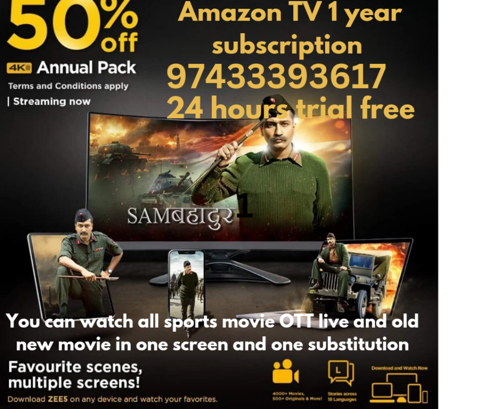 Amezon Fair subscription for year - 4