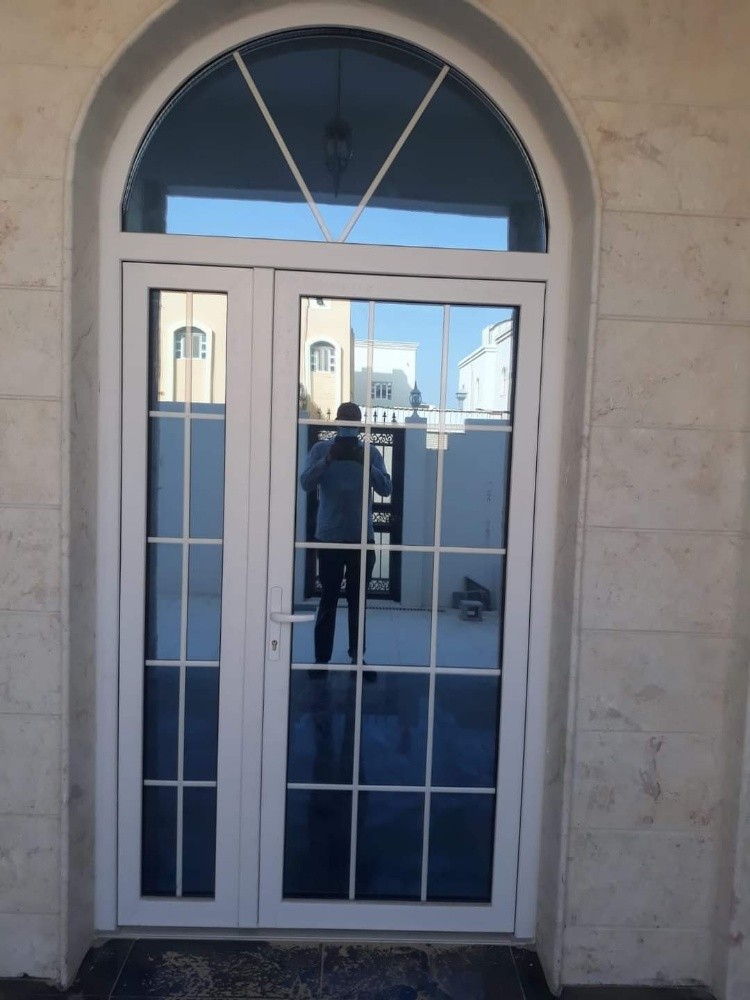 UPVC DOUBLE GLASS DOOR - 1
