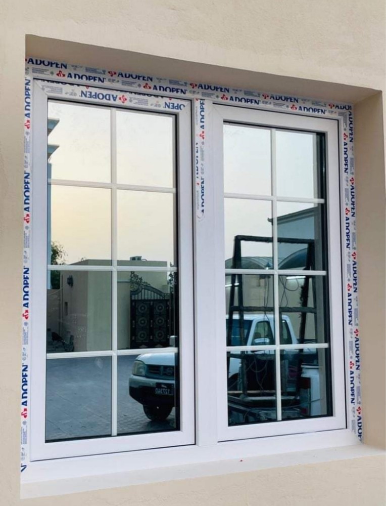 upvc door window glass partation  - 7