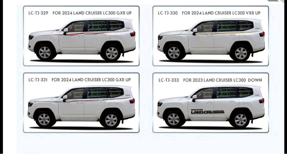 Cruiser body sticker - 2