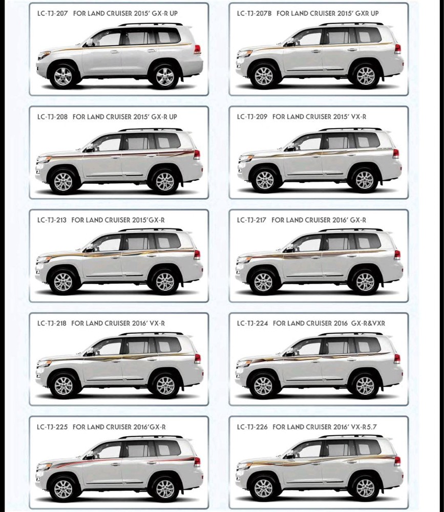Cruiser body sticker - 7