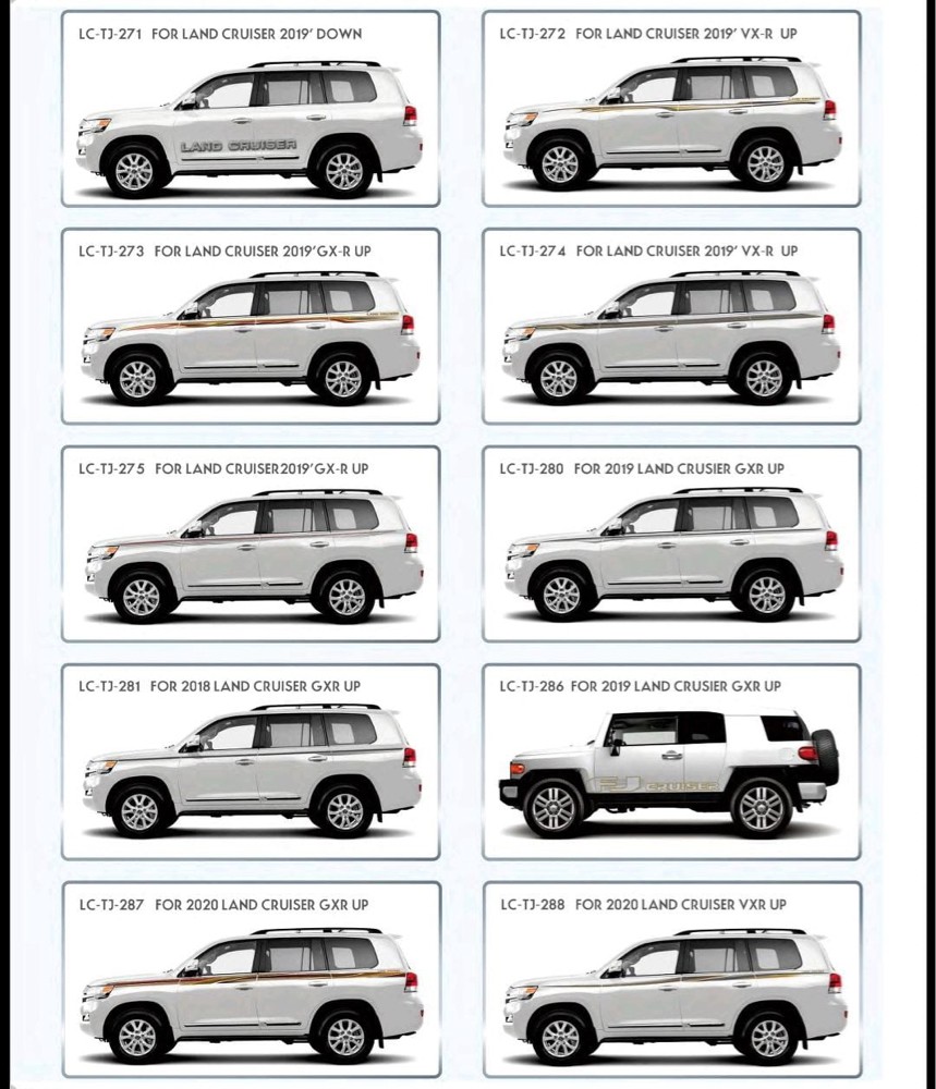Cruiser body sticker - 5