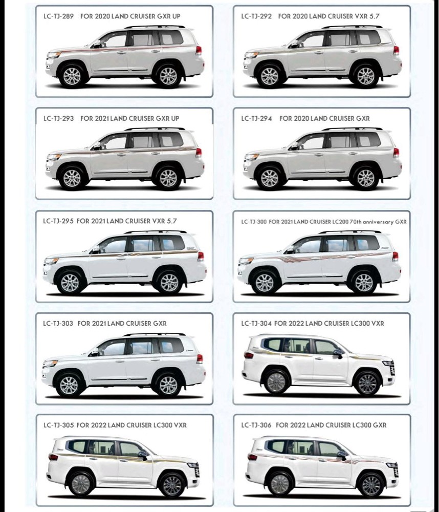 Cruiser body sticker - 4