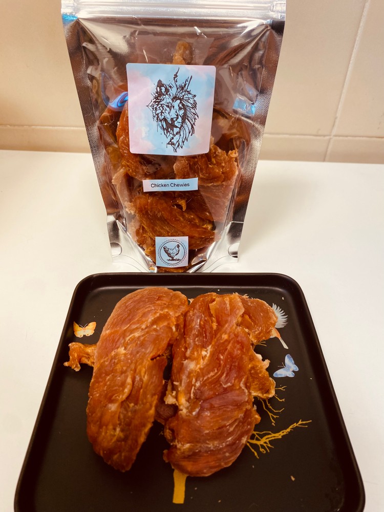 dehydrated chicken chewies - 2