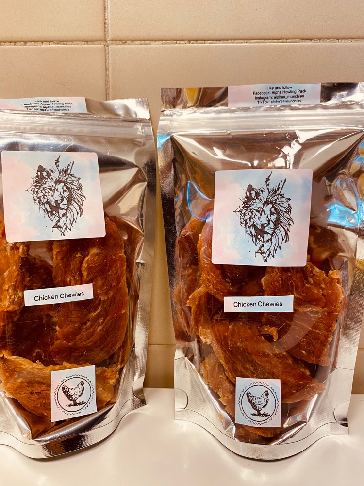 dehydrated chicken chewies - 5