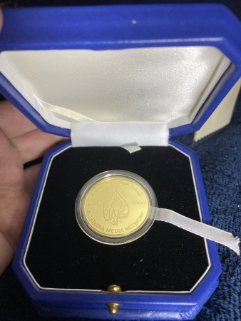 Al Jazeera year 20 Gold coin - 10