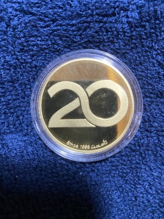 Al Jazeera year 20 Gold coin - 6