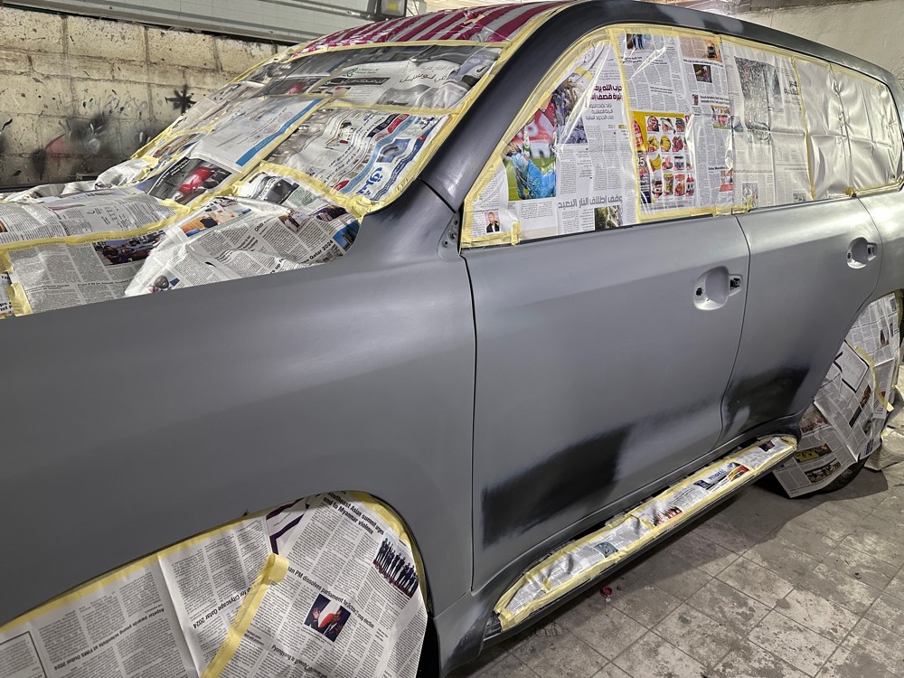 Full painting colour change car - 2
