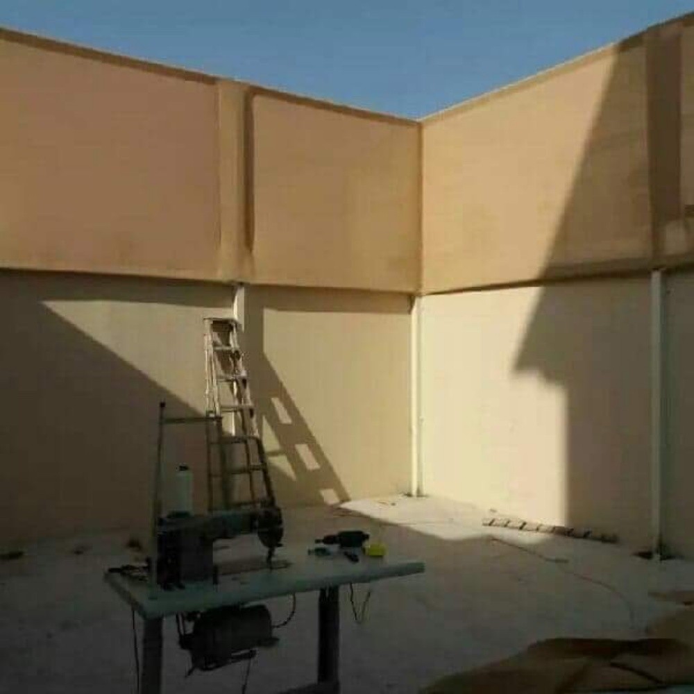 عمل المظلات والسواتر - 9