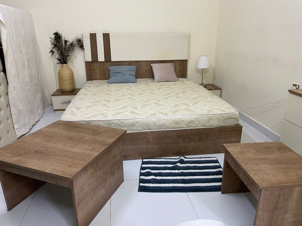 One King size bed .mattress, - 9