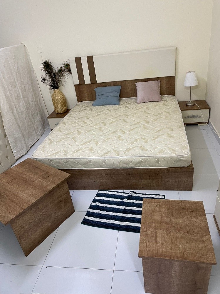 One King size bed .mattress, - 7