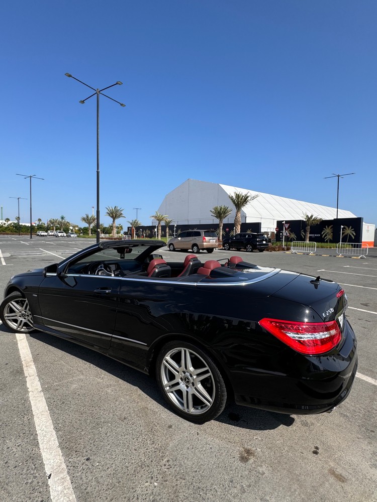 mercedes AMG convertible E250 - 2