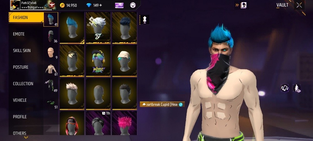free fire account for sale - 9