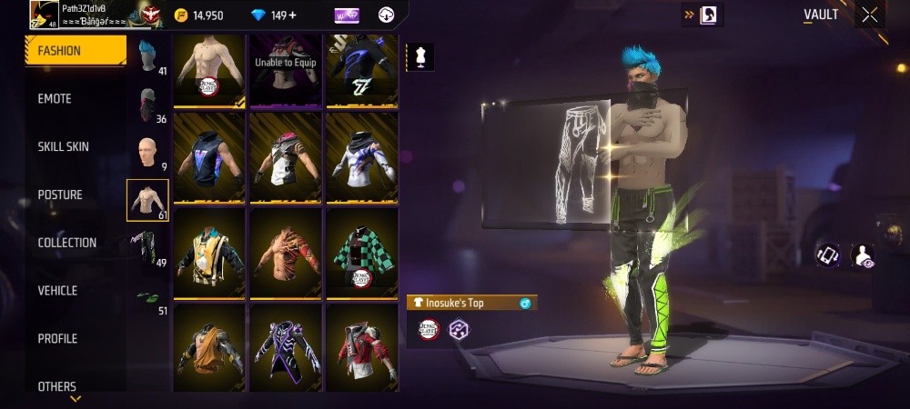 free fire account for sale - 8