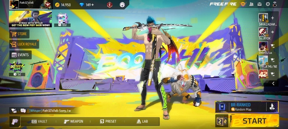 free fire account for sale - 11