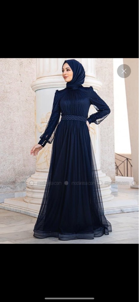 new dress with foulard - 1