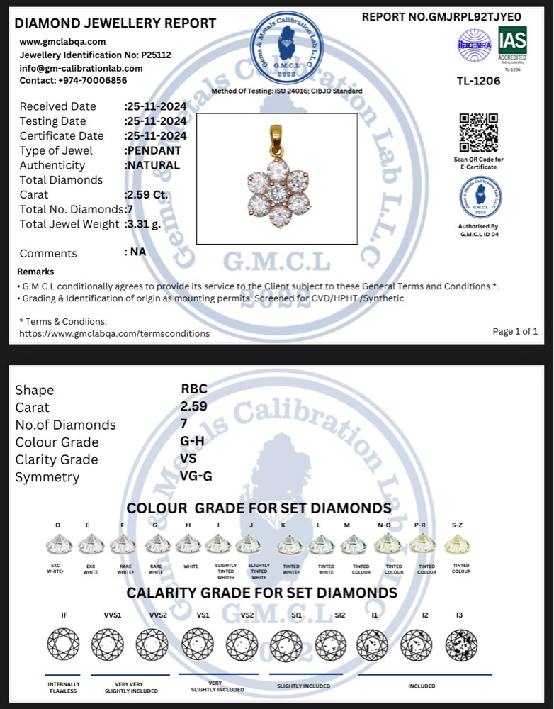 Diamond Pendant - 1